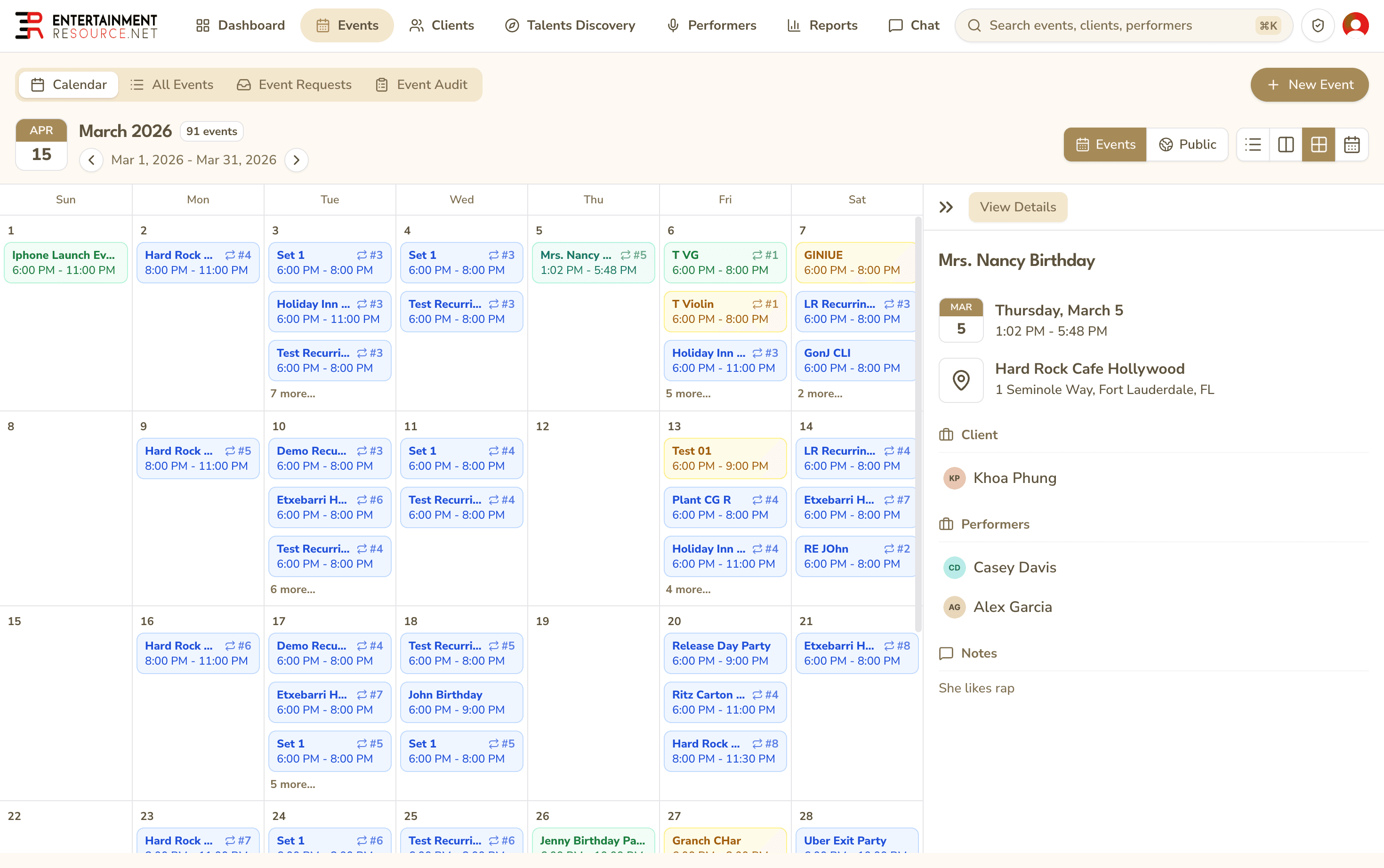 Agency Dashboard